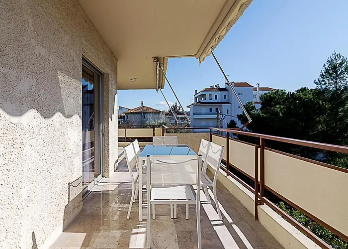 Two Bedroom Apartment In Chalandri With Balcony